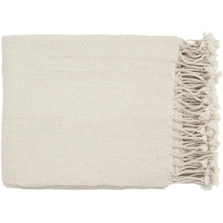 Surya Surya Rug TUR8400-5060 Rectangle Off White Throw 50 x 60 in. TUR8400-5060